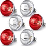 VIHOSE 6 Pack 250W Heat Lamp Bulbs for Reptiles