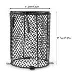 Reptile Lamp Anti-Scald Mesh Cover Cylinder