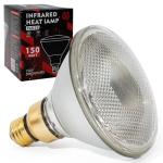 150W Heat Lamp Bulb for Reptiles and Pets