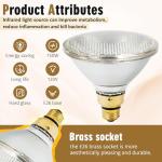 150W Heat Lamp Bulb for Reptiles and Pets