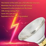 150W Heat Lamp Bulb for Reptiles and Pets