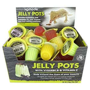 Mixed Fruit Jelly Pots for Fruit-Eating Reptiles