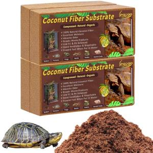 Coconut Fiber Substrate for Reptiles - 4 Pack
