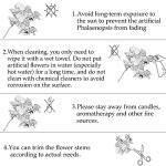 Artificial Phalaenopsis Plants for Reptile Habitats