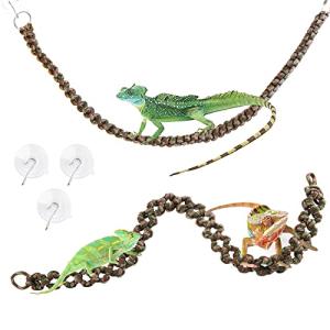 Bendable Reptile Vines with Suction Cups - 2 Pack