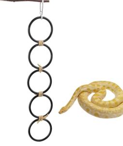 Ball Python Climbing Toy with 5 Rings