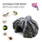 Reptile Rock Cave Hideout for Terrarium Decor