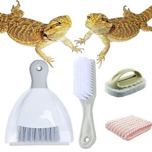 Reptile Tank Cleaning Kit for Bearded Dragons