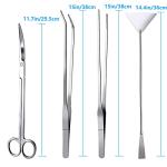 15in 4-in-1 Aquascaping Tools for Reptiles