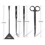 Hygger Stainless Steel Aquarium Tool Kit, 4 Pieces