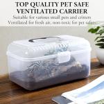 Clear Portable Insect Terrarium Tank with Handle