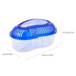 Reptile Feeding and Breeding Box with Handle