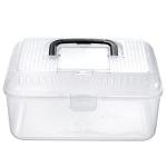 Clear Portable Insect Terrarium Tank with Handle