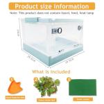 Portable Foldable Terrarium Kit for Reptiles