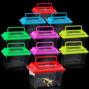 10-Pack Plastic Reptile Carrier and Hatching Containers