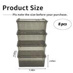 Reptile Feeding Box Set – 8 Portable Containers