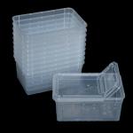 10-Pack Reptile Feeding Boxes for Small Pets