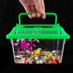 10-Pack Plastic Reptile Carrier and Hatching Containers