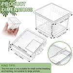 20 Pack Bug Breeding Box for Reptiles