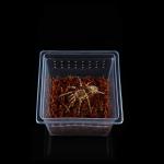 20 Pack Acrylic Breeding Containers for Small Reptiles