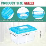 10-Pack Portable Reptile Breeding Containers