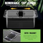 Breathable Reptile Tank for Hermit Crabs and More