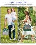 Portable Reptile Travel Carrier Bag - Green