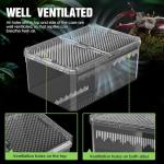 Breathable Reptile Tank for Hermit Crabs and More