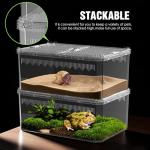 Breathable Reptile Tank for Hermit Crabs and More