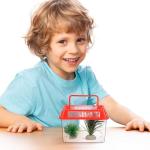 Portable Fish Bowl Set for Reptiles and Betta