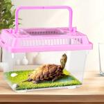 20 Pack Small Plastic Reptile Carrier Enclosures