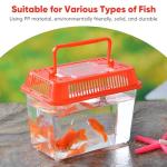 Portable Fish Bowl Set for Reptiles and Betta