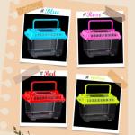 20 Pack Small Plastic Reptile Carrier Enclosures