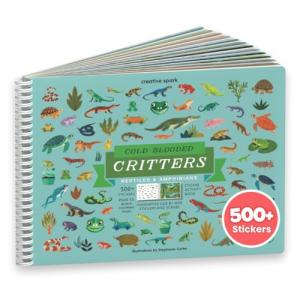 Reptile Sticker Book for Kids and Toddlers
