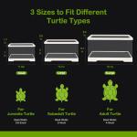 Large Turtle Tank Kit with Filter and Accessories