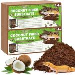Halatool Coconut Fiber Substrate for Reptiles - 2 Pack