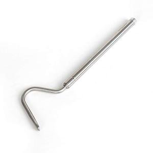 Collapsible Stainless Steel Snake Handling Hook