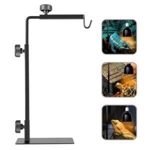 Adjustable Metal Reptile Lamp Stand 16-31 Inches