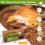 Natural Coconut Chip Substrate for Reptiles - 2 Pack