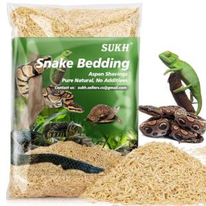 Sukh Aspen Snake Bedding for Reptile Tanks