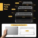 Clioran Reptile Terrarium Starter Kit for Pets