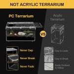 Clioran Reptile Terrarium Starter Kit for Pets