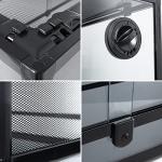 Extra-Long Tempered Glass Terrarium for Reptiles