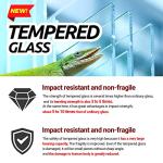 Extra-Long Tempered Glass Terrarium for Reptiles
