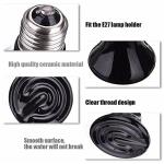 150W Infrared Heat Lamp for Reptiles - 2-Pack
