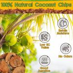 2-Pack Natural Coconut Chips for Reptile Bedding