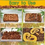 2-Pack Natural Coconut Chips for Reptile Bedding