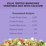 Zilla Reptile Munchies Vegetable Mix with Calcium