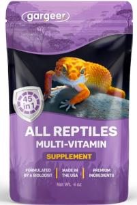 Gargeer 4oz Reptile Multi-Vitamin Powder Supplement