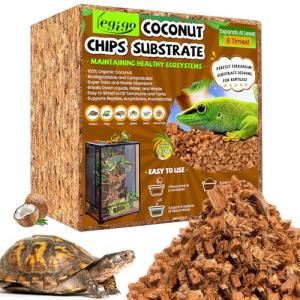 10LBS Coconut Chip Bedding for Reptiles